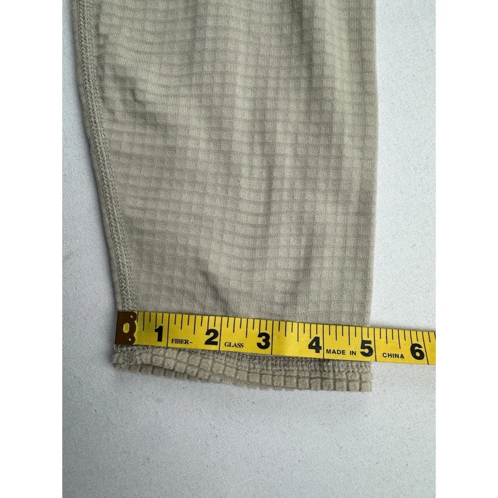 POLARTEC GEN 3 Drawers Mid-Weight Bottom COLD WEATHER Size Small Regular‎ Tan